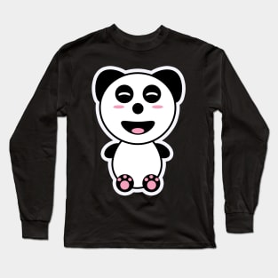 Kawaii Panda Long Sleeve T-Shirt